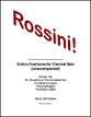 Rossini Overtures for Solo Clarinet P.O.D. cover